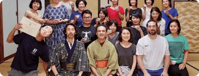 Seminario Rolfing Movement In Giappone - il report sulla rivista Sotokoto Online
